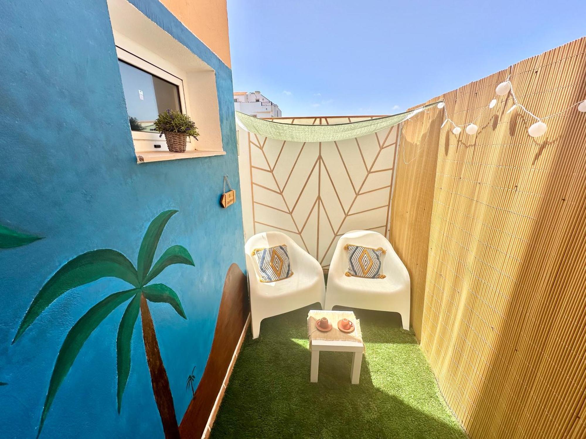 Апартаменты El Cocotero By The Sea, Desk,300Mb Fiber And Terrace El Cotillo  Экстерьер фото